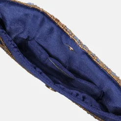 Clutches^Bulaggi Flower clutch blauw