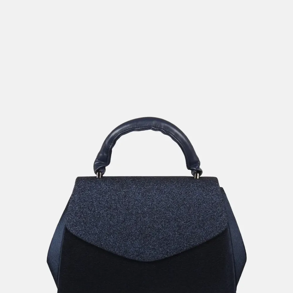 Handtassen^Bulaggi Thalia Partybag handtas donkerblauw