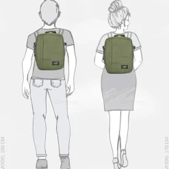 Laptop Rugzakken | Underseaters^Cabin Zero CABINZERO laptoprugzak 15 inch 28L georgian khaki