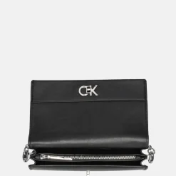 Schoudertassen^Calvin Klein Conv chain bag schoudertas mini black