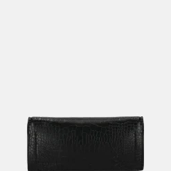 Clutches^Calvin Klein Glow chain clutch black