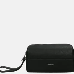 Toilettassen^Calvin Klein Minimalism toilettas black