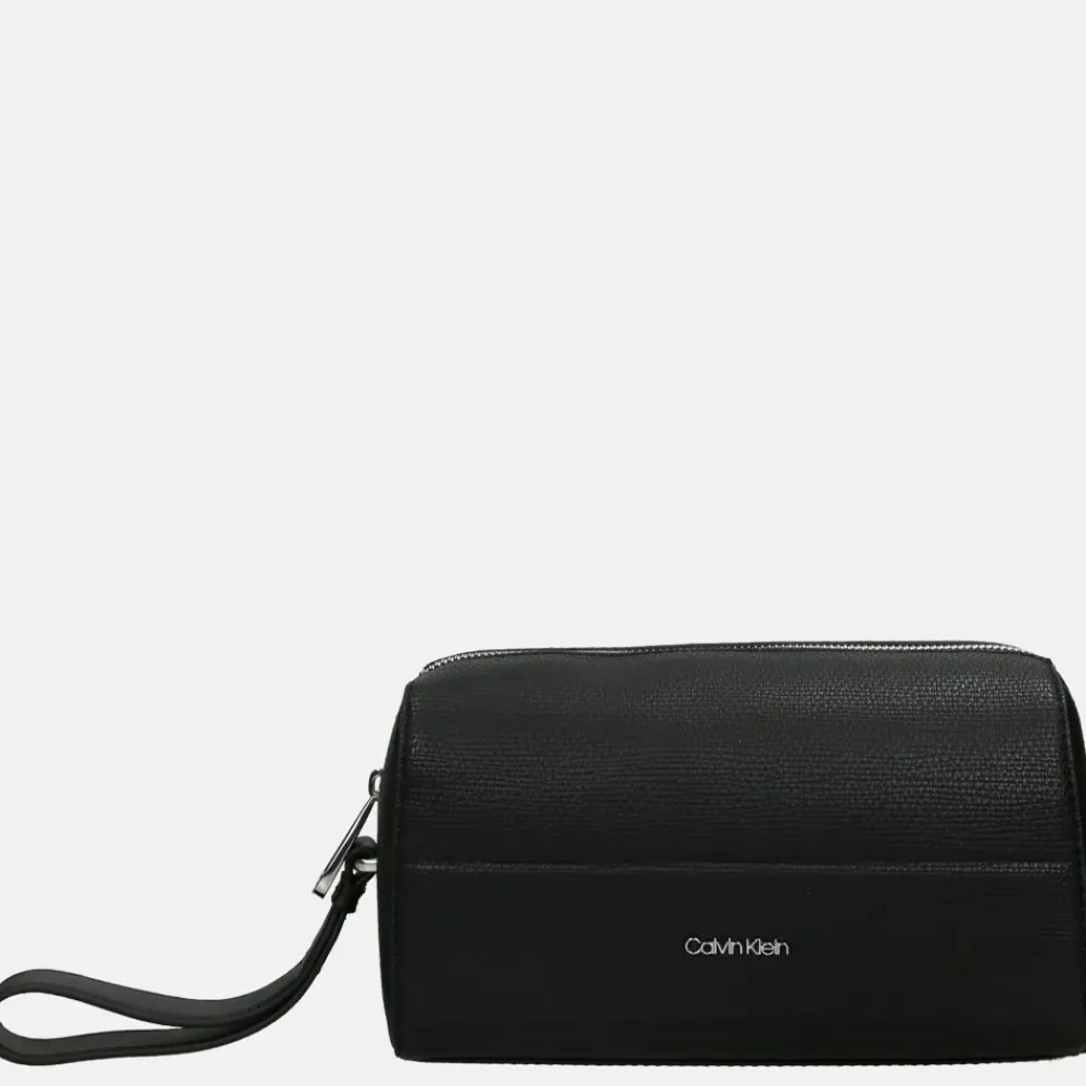 Toilettassen^Calvin Klein Minimalism toilettas black