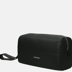 Toilettassen^Calvin Klein Minimalism toilettas black