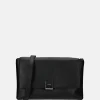 Schoudertassen^Calvin Klein Plaque schoudertas M black