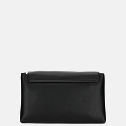 Schoudertassen^Calvin Klein Plaque schoudertas M black