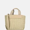 Handtassen^Calvin Klein Raffia handtas S crockery
