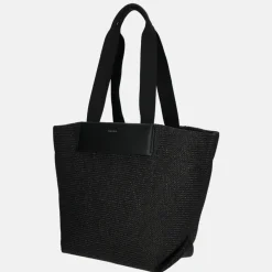 Shoppers^Calvin Klein Raffia shopper M black