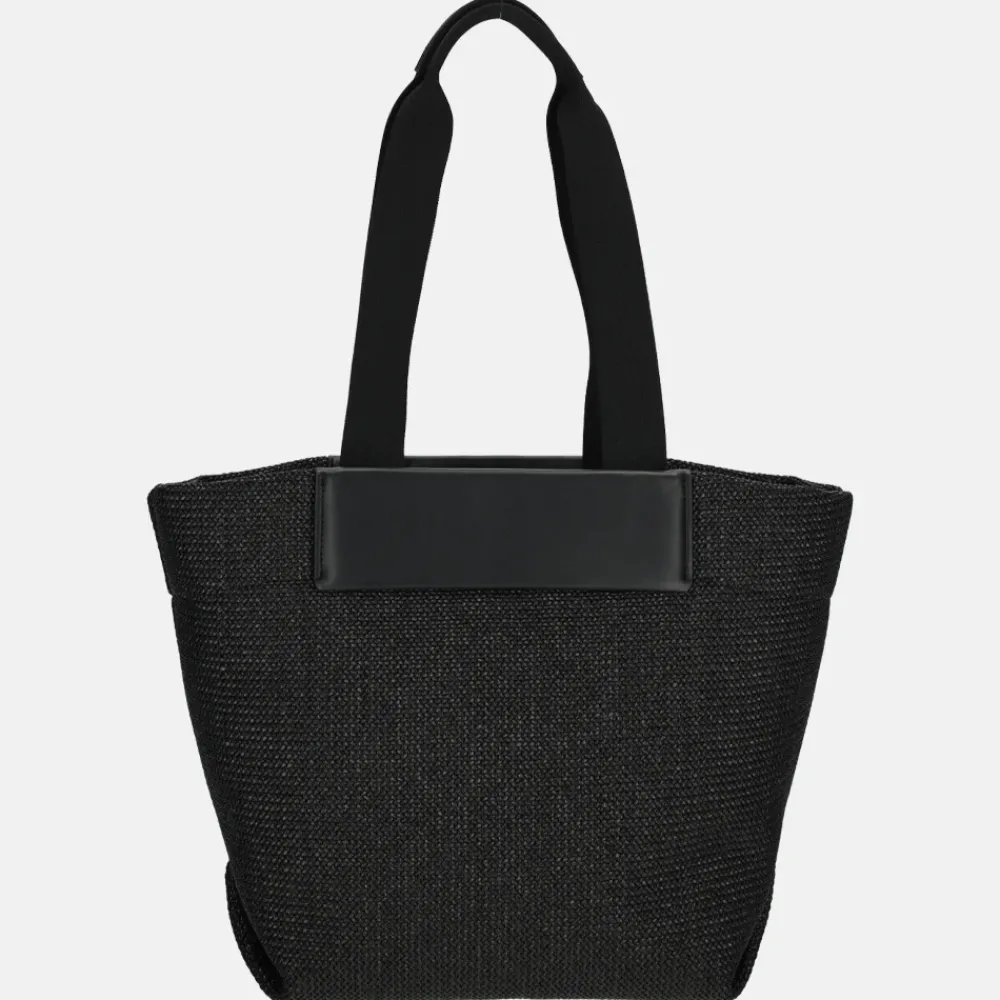 Shoppers^Calvin Klein Raffia shopper M black