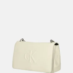 Schoudertassen^Calvin Klein Sculpted Ew schoudertas birch