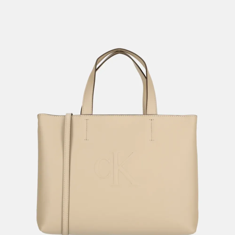 Handtassen^Calvin Klein Sculpted mini handtas crockery