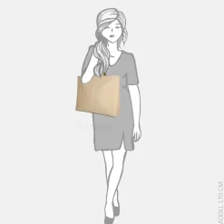 Shoppers^Calvin Klein Sculpted shopper crockery