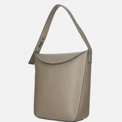 Schoudertassen^Calvin Klein Soft Sculpt buideltas cinder