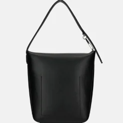 Schoudertassen^Calvin Klein Soft Sculpt buideltas black