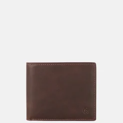 Heren Portemonnees | Gepersonaliseerde Portemonnees^Castelijn en Beerens Castelijn & Beerens Canyon billfold mocca
