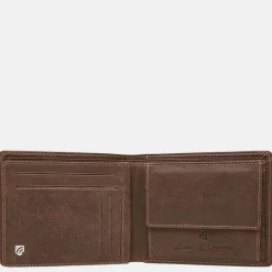 Heren Portemonnees | Gepersonaliseerde Portemonnees^Castelijn en Beerens Castelijn & Beerens Canyon billfold mocca