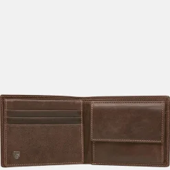 Heren Portemonnees | Gepersonaliseerde Portemonnees^Castelijn en Beerens Castelijn & Beerens Canyon Billfold mocca