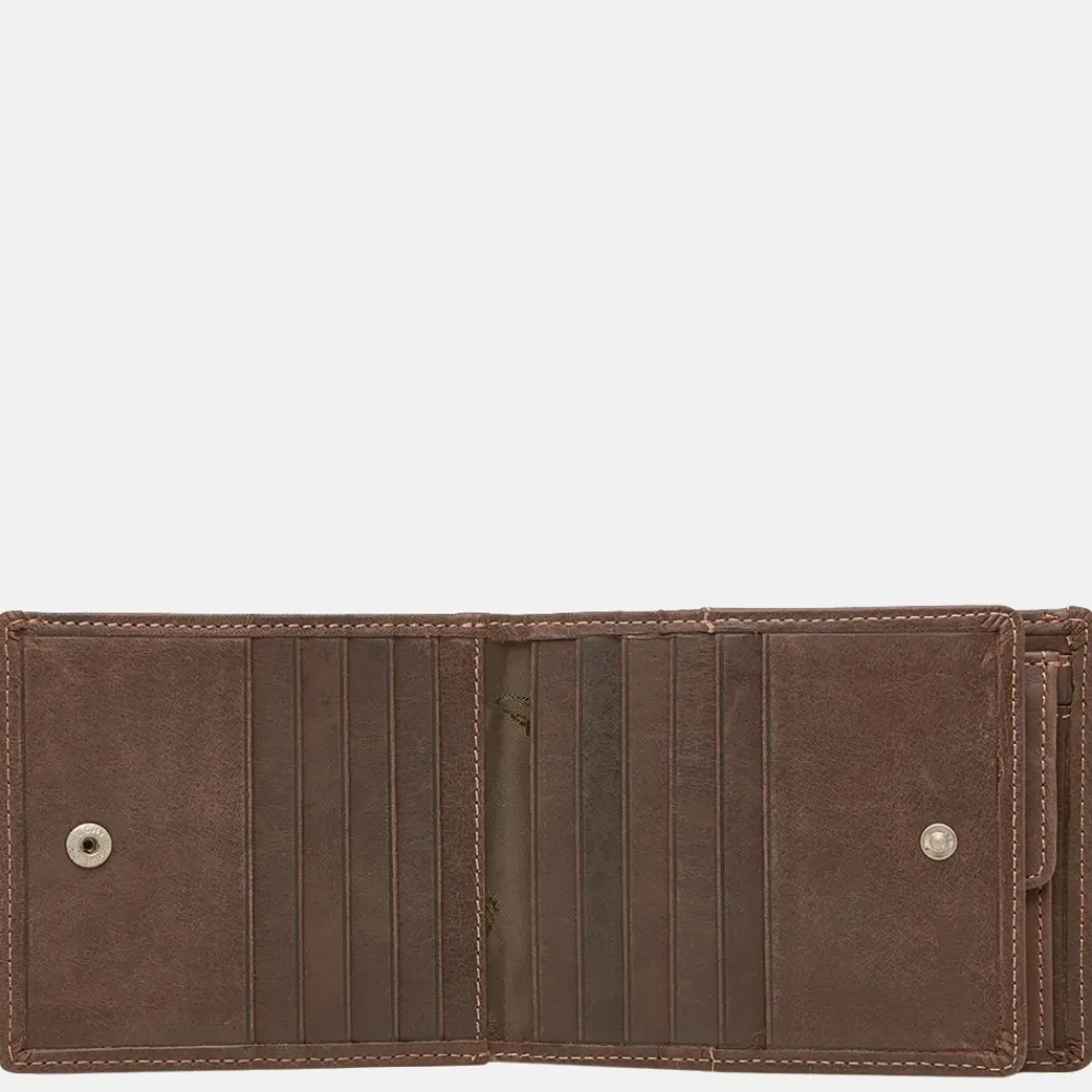 Heren Portemonnees | Gepersonaliseerde Portemonnees^Castelijn en Beerens Castelijn & Beerens Canyon billfold mocca