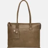Dames Laptoptassen^Castelijn en Beerens Castelijn & Beerens Carisma laptoptas 15.6 inch green