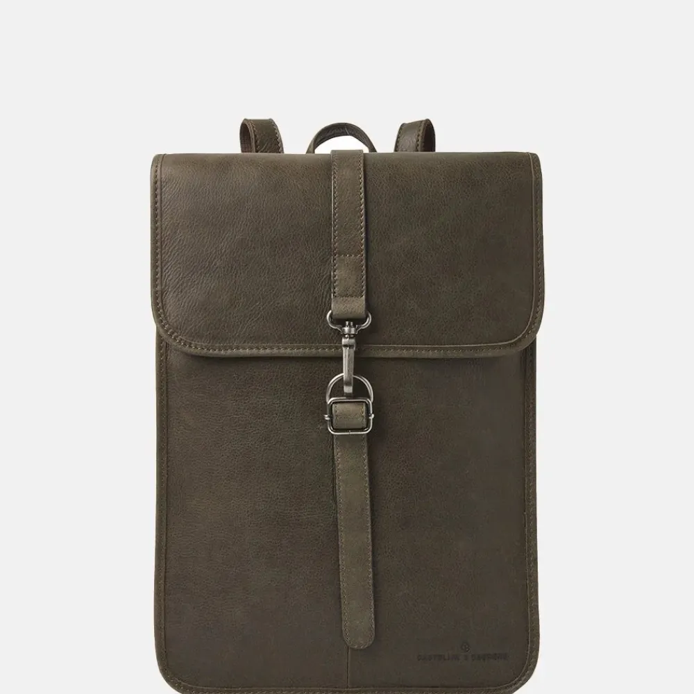 School Rugzakken | School Rugzakken^Castelijn en Beerens Castelijn & Beerens Carisma rugzak 15.6 inch dark military