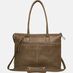 Dames Laptoptassen^Castelijn en Beerens Castelijn & Beerens Carisma laptoptas 15.6 inch green