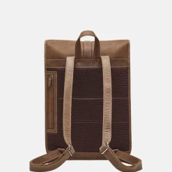School Rugzakken | School Rugzakken^Castelijn en Beerens Castelijn & Beerens Carisma rugzak 15.6 inch cognac