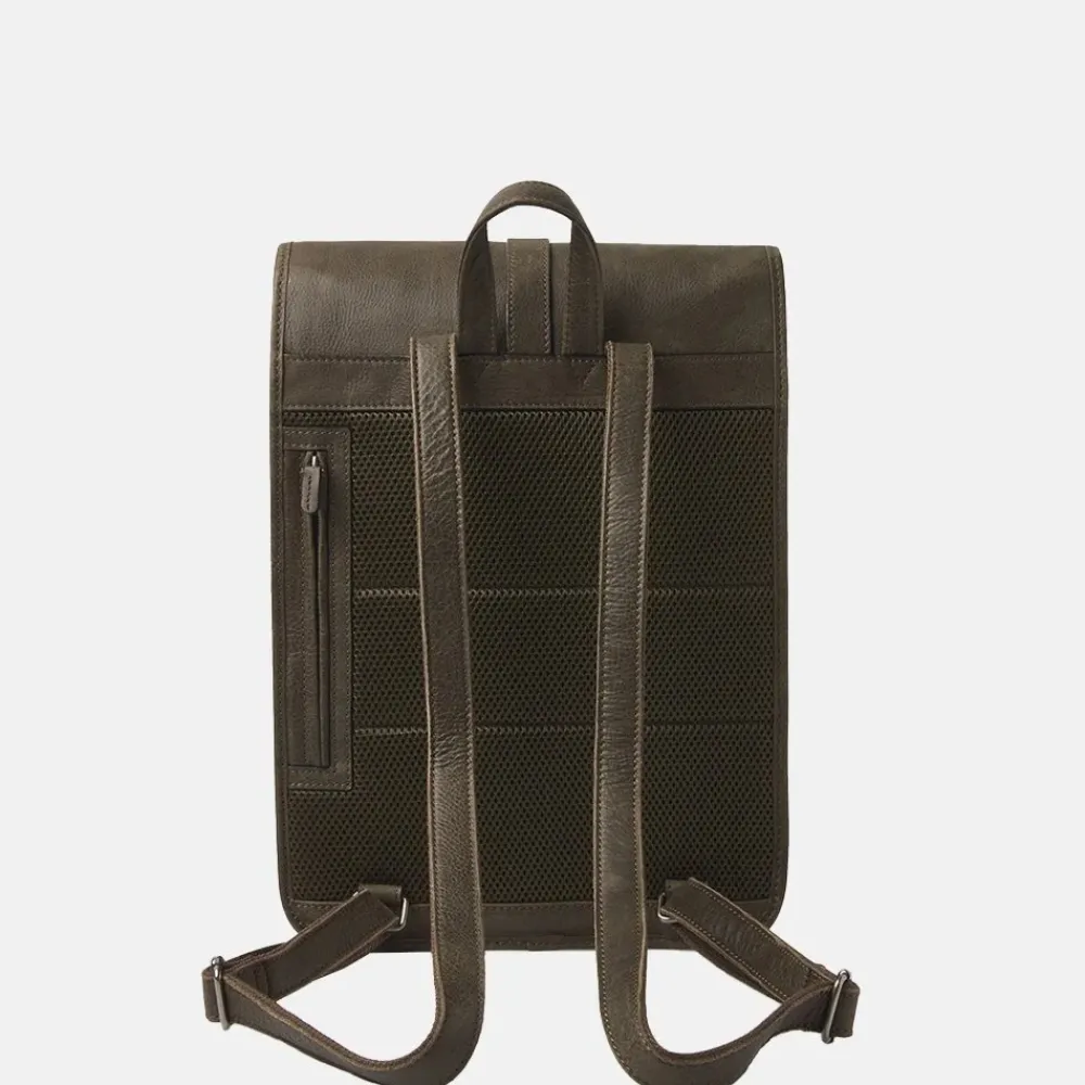 School Rugzakken | School Rugzakken^Castelijn en Beerens Castelijn & Beerens Carisma rugzak 15.6 inch dark military
