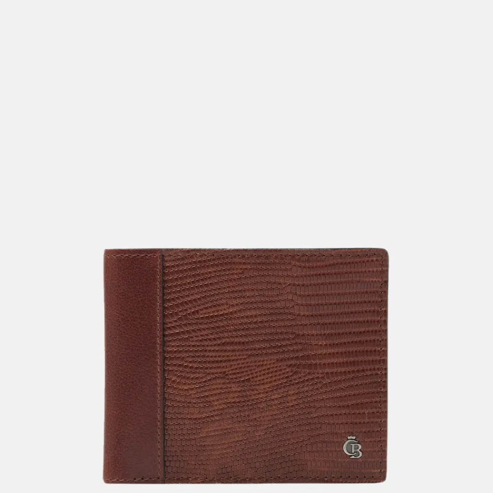 Heren Portemonnees | Gepersonaliseerde Portemonnees^Castelijn en Beerens Castelijn & Beerens Donna billfold cognac