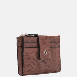 Heren Portemonnees | Dames Portemonnees^Castelijn en Beerens Castelijn & Beerens Donna pasjeshouder cognac