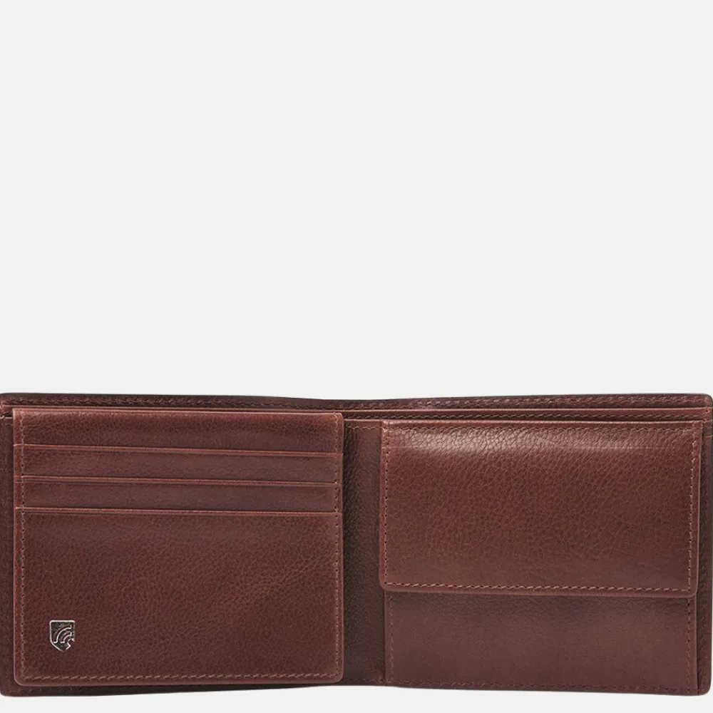 Heren Portemonnees | Gepersonaliseerde Portemonnees^Castelijn en Beerens Castelijn & Beerens Donna billfold cognac