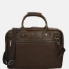 Heren Laptoptassen | Dames Laptoptassen^Castelijn en Beerens Castelijn & Beerens Firenze laptoptas 15.6 inch mocca