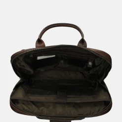 Heren Laptoptassen | Dames Laptoptassen^Castelijn en Beerens Castelijn & Beerens Firenze laptoptas 15.6 inch mocca