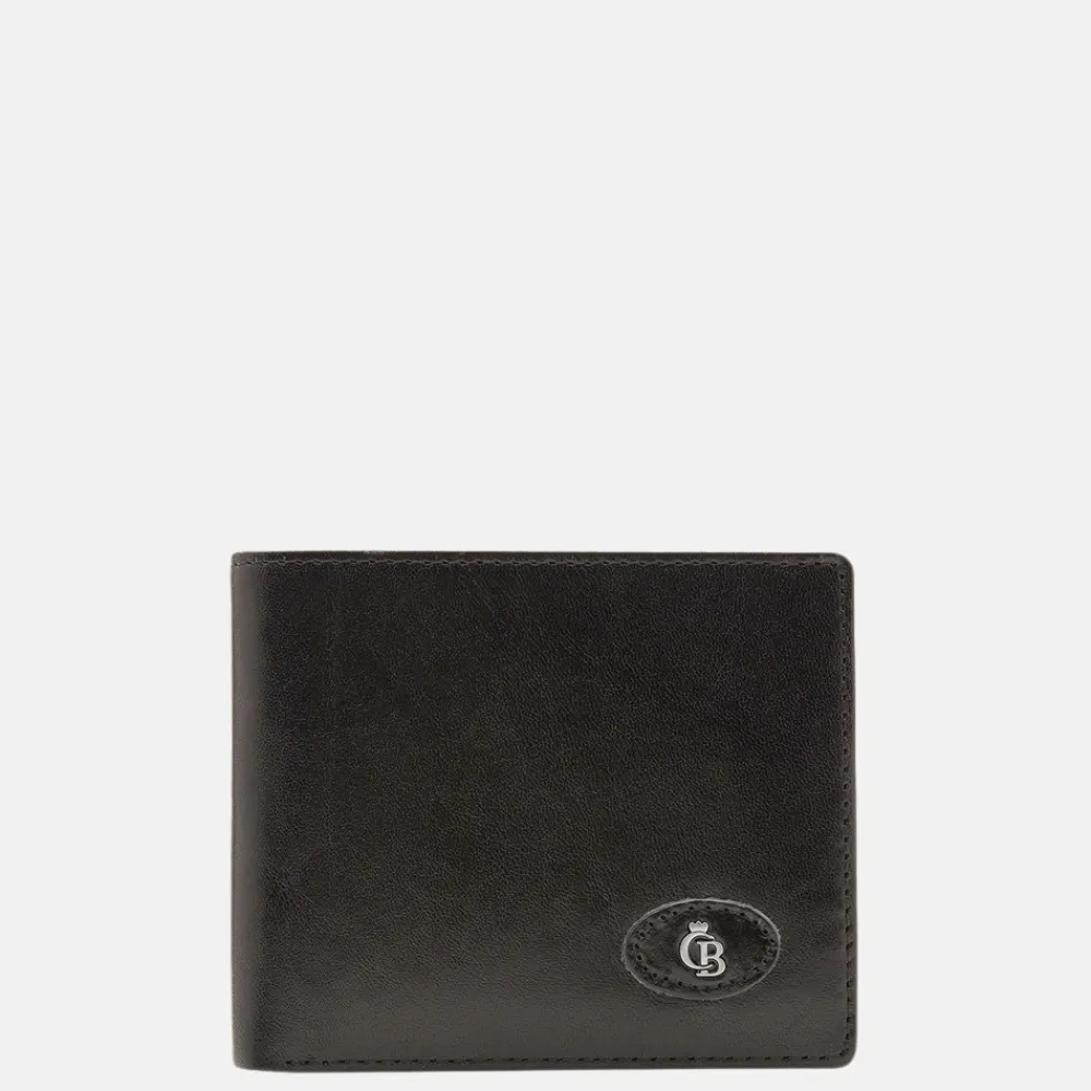 Heren Portemonnees | Gepersonaliseerde Portemonnees^Castelijn en Beerens Castelijn & Beerens Gaucho billfold zwart