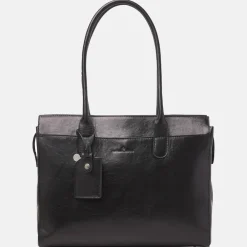 Dames Laptoptassen^Castelijn en Beerens Castelijn & Beerens Gaucho Ellen laptoptas 15.6 inch zwart
