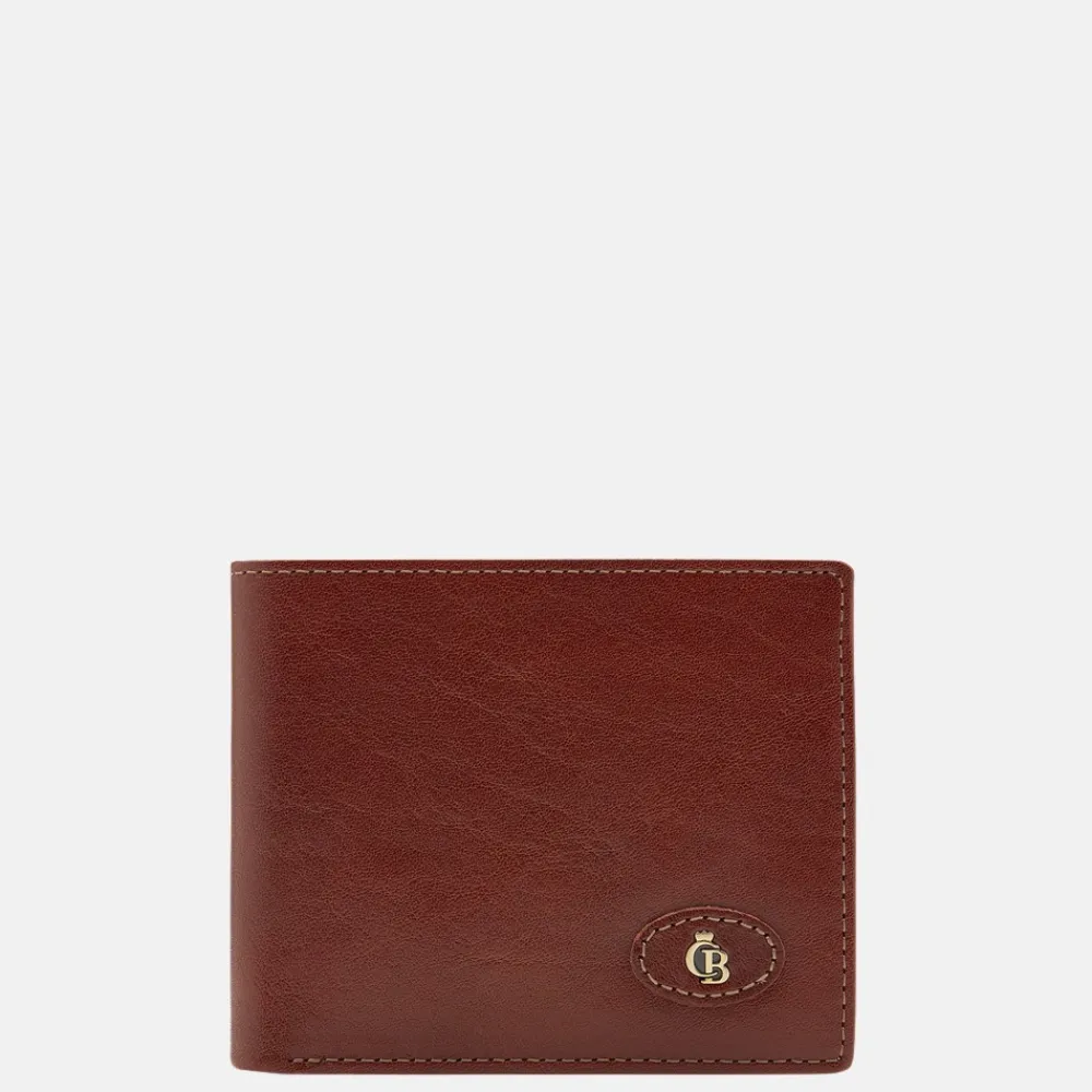 Heren Portemonnees | Gepersonaliseerde Portemonnees^Castelijn en Beerens Castelijn & Beerens Gaucho billfold cognac