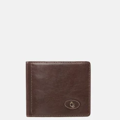 Heren Portemonnees^Castelijn en Beerens Castelijn & Beerens Gaucho Dollarclip portemonnee mocca