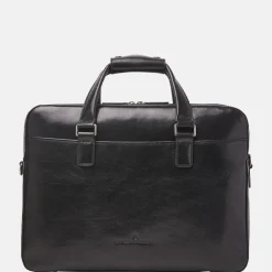 Heren Laptoptassen^Castelijn en Beerens Castelijn & Beerens Gaucho Paul laptoptas 15.6 inch zwart