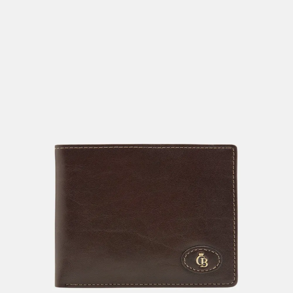 Heren Portemonnees | Gepersonaliseerde Portemonnees^Castelijn en Beerens Castelijn & Beerens Gaucho billfold mocca