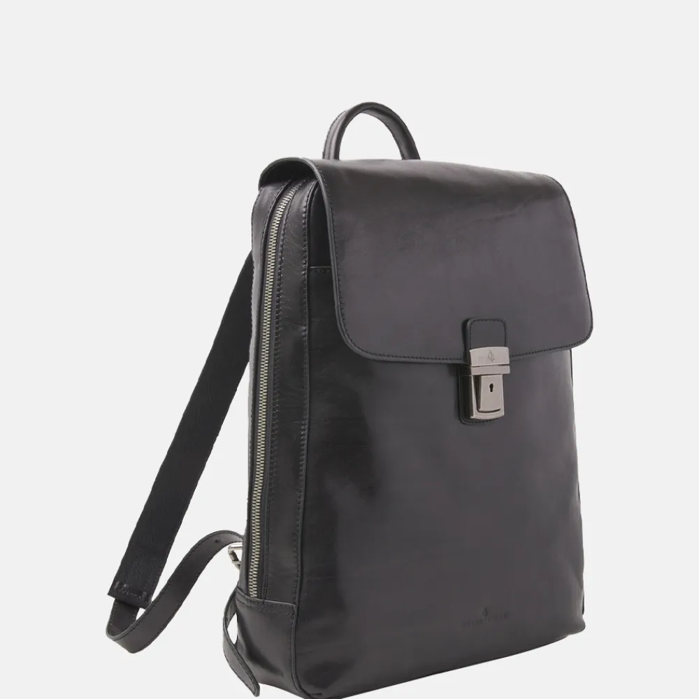 Laptop Rugzakken^Castelijn en Beerens Castelijn & Beerens Gaucho Guus rugzak 15.6 inch zwart