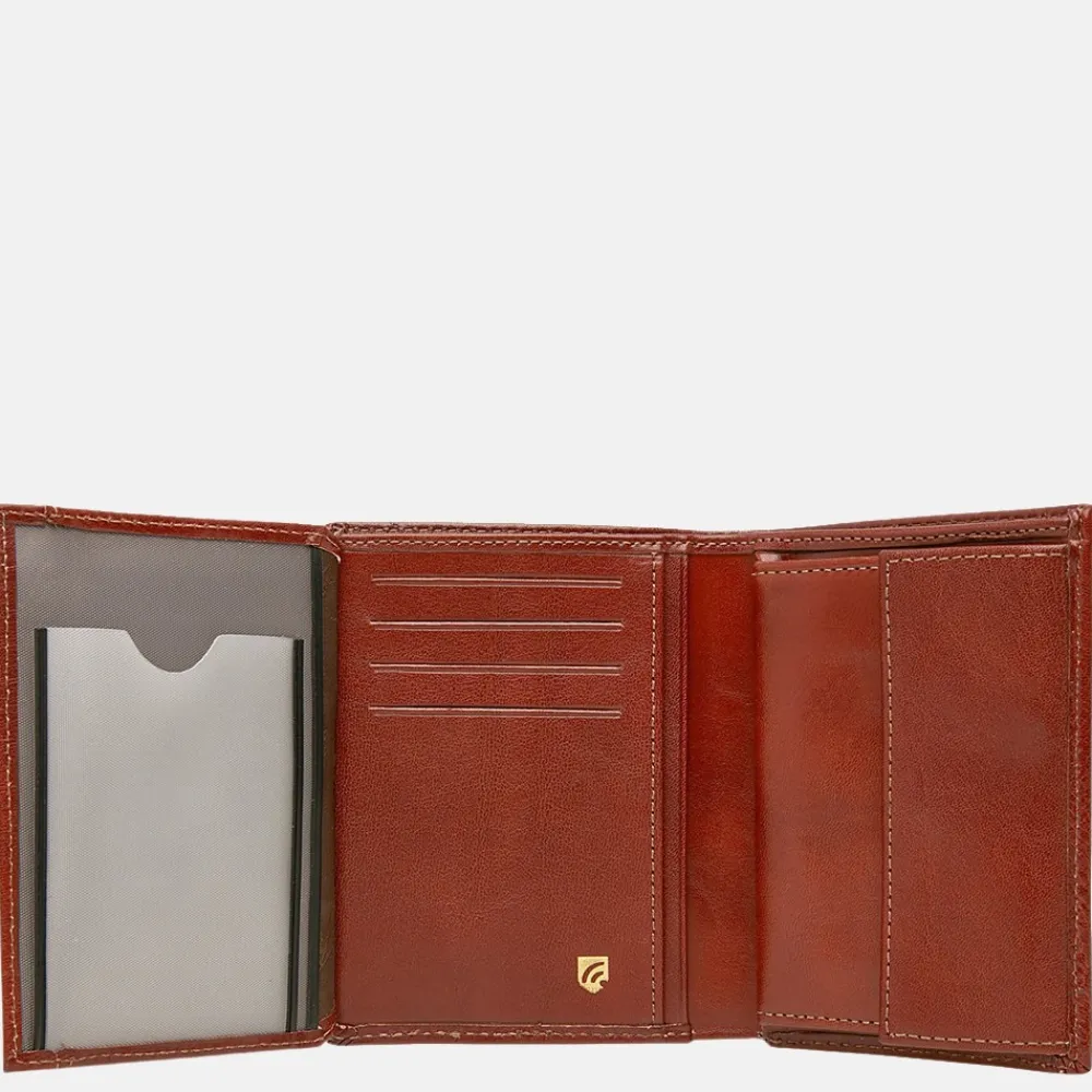 Heren Portemonnees | Gepersonaliseerde Portemonnees^Castelijn en Beerens Castelijn & Beerens Gaucho billfold cognac