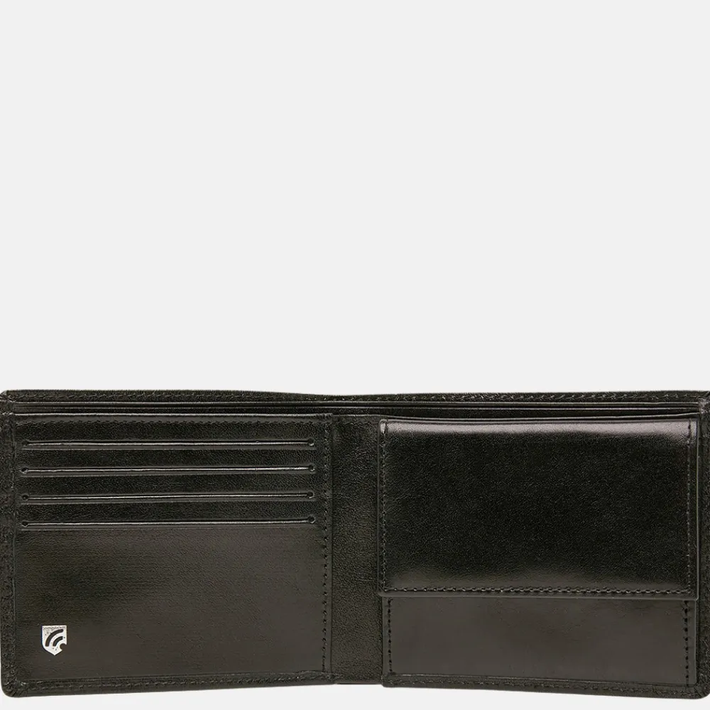 Heren Portemonnees | Gepersonaliseerde Portemonnees^Castelijn en Beerens Castelijn & Beerens Gaucho billfold zwart