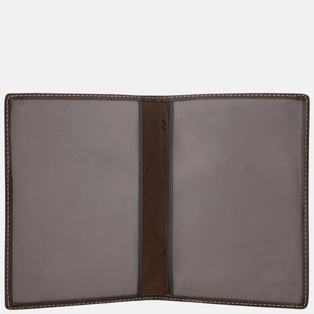Paspoorthoesjes^Castelijn en Beerens Castelijn & Beerens Gaucho paspoorthoes mocca