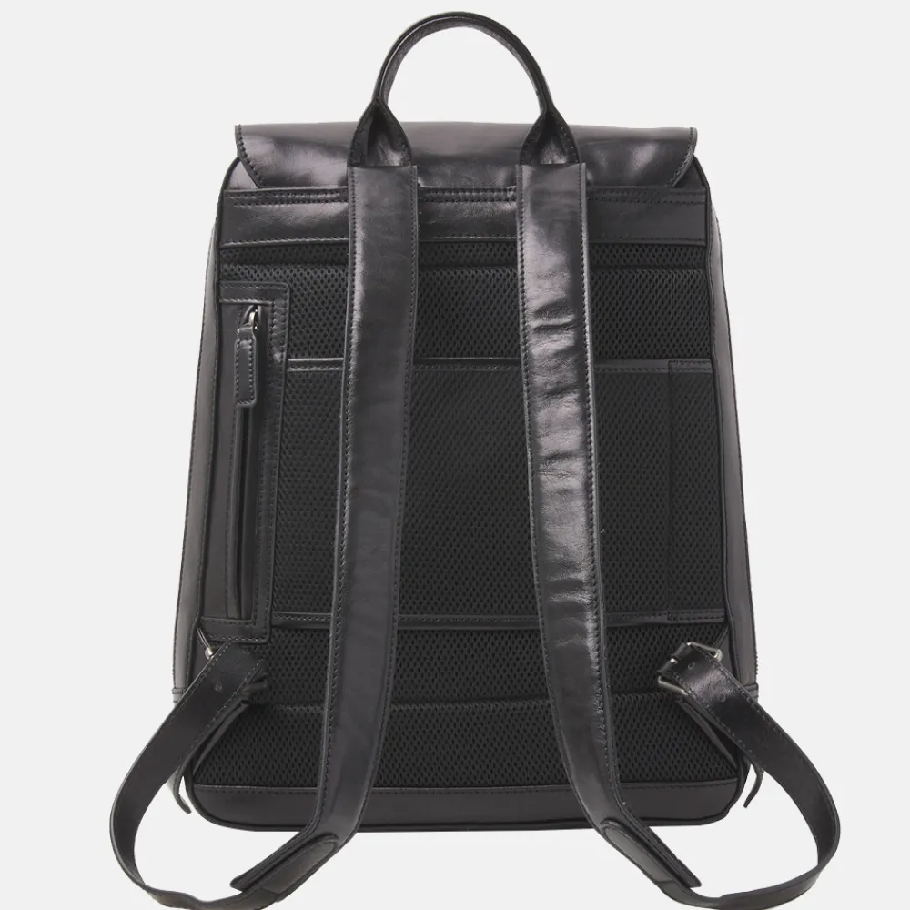 Laptop Rugzakken^Castelijn en Beerens Castelijn & Beerens Gaucho Guus rugzak 15.6 inch zwart