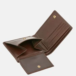 Heren Portemonnees | Gepersonaliseerde Portemonnees^Castelijn en Beerens Castelijn & Beerens Gaucho billfold mocca