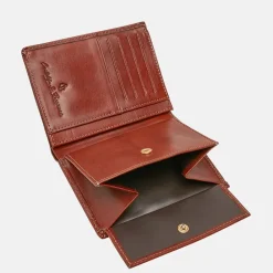 Heren Portemonnees | Gepersonaliseerde Portemonnees^Castelijn en Beerens Castelijn & Beerens Gaucho billfold cognac