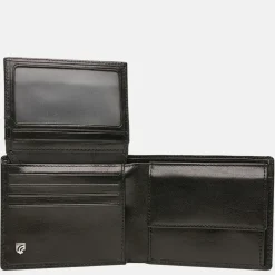Heren Portemonnees | Gepersonaliseerde Portemonnees^Castelijn en Beerens Castelijn & Beerens Gaucho billfold zwart