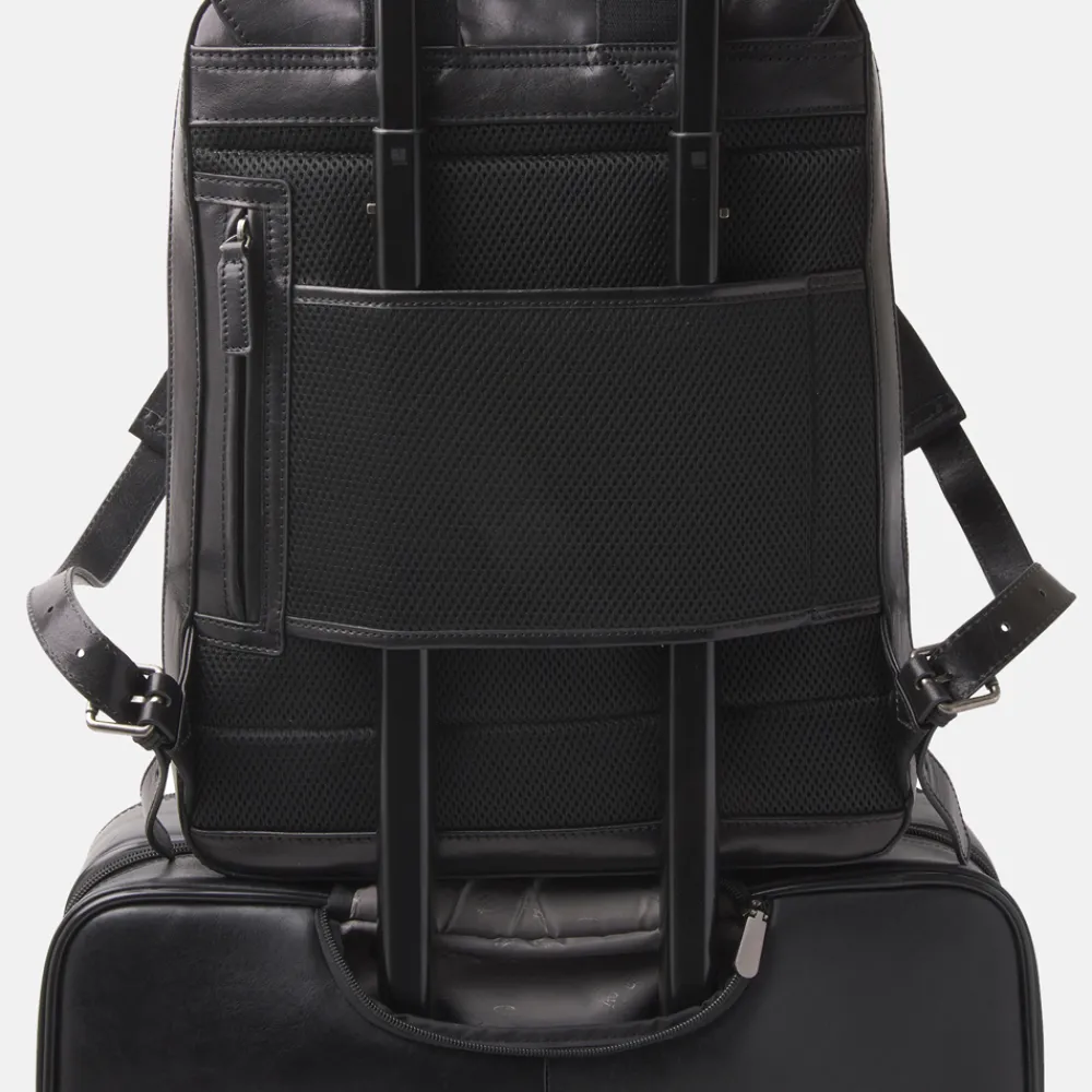 Laptop Rugzakken^Castelijn en Beerens Castelijn & Beerens Gaucho Guus rugzak 15.6 inch zwart