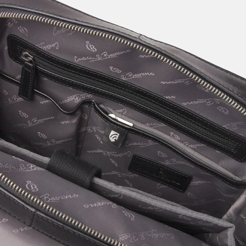 Laptop Rugzakken^Castelijn en Beerens Castelijn & Beerens Gaucho Guus rugzak 15.6 inch zwart