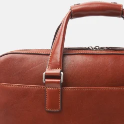Heren Laptoptassen^Castelijn en Beerens Castelijn & Beerens Gaucho Paul laptoptas 15.6 inch cognac