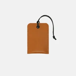 Kofferlabels^Castelijn en Beerens Castelijn & Beerens kofferlabel cognac
